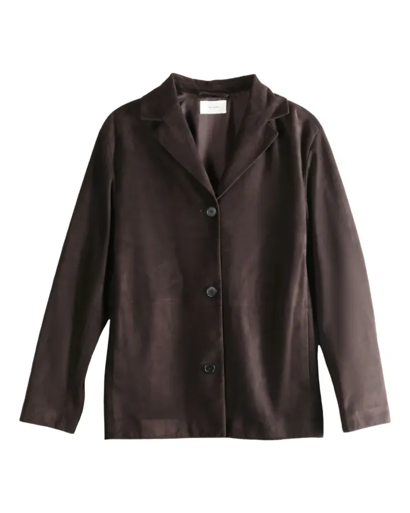 The Row button-fastening jacket - Braun Braun