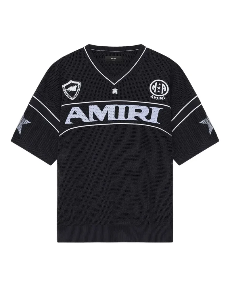 Amiri V-neck jersey - Schwarz Schwarz