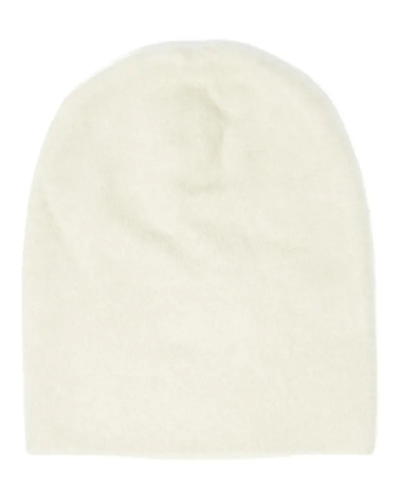 Frenckenberger Fein gestrickte Beanie - Nude Nude