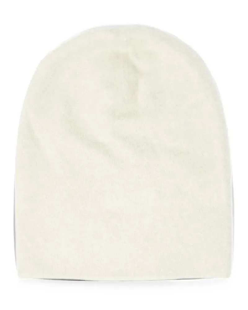 Frenckenberger fine-knit cashmere beanie hat - Nude Nude