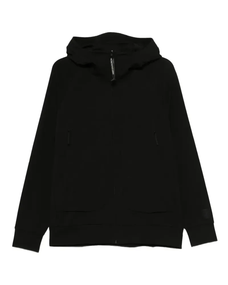 C.P. Company Hoodie mit Reißverschluss - Schwarz Schwarz
