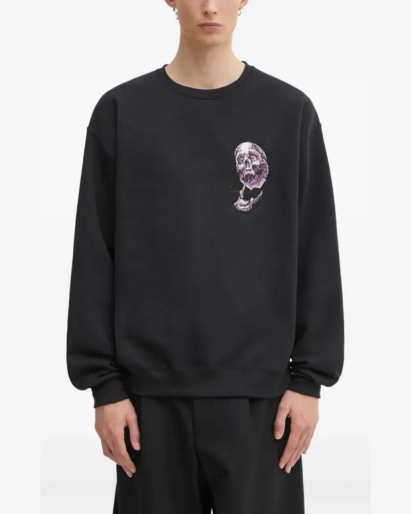 Wacko Maria graphic-print sweatshirt - Schwarz Schwarz