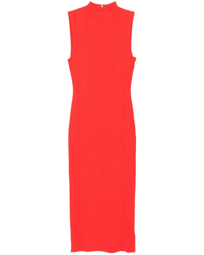 Michael Kors Kleid mit Stehkragen - Rot Rot