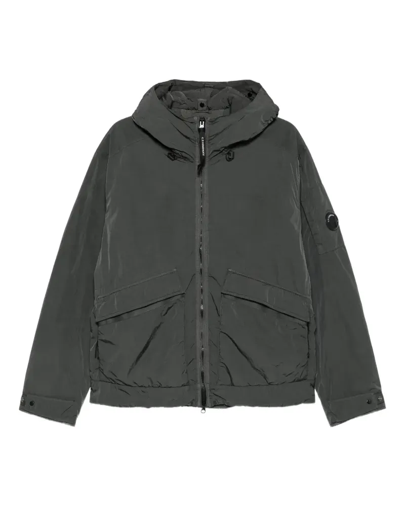 C.P. Company Kapuzenjacke mit Goggle-Detail - Grau Grau