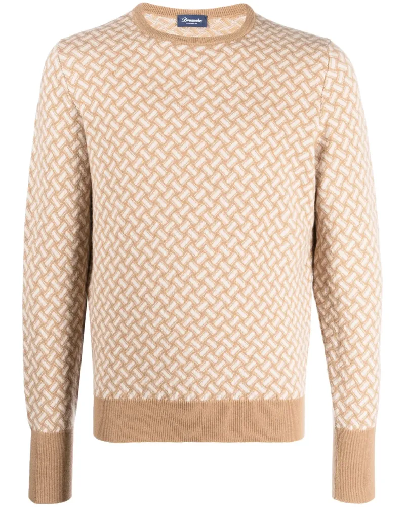 Drumohr  Biscottino Kaschmirpullover - Nude Nude
