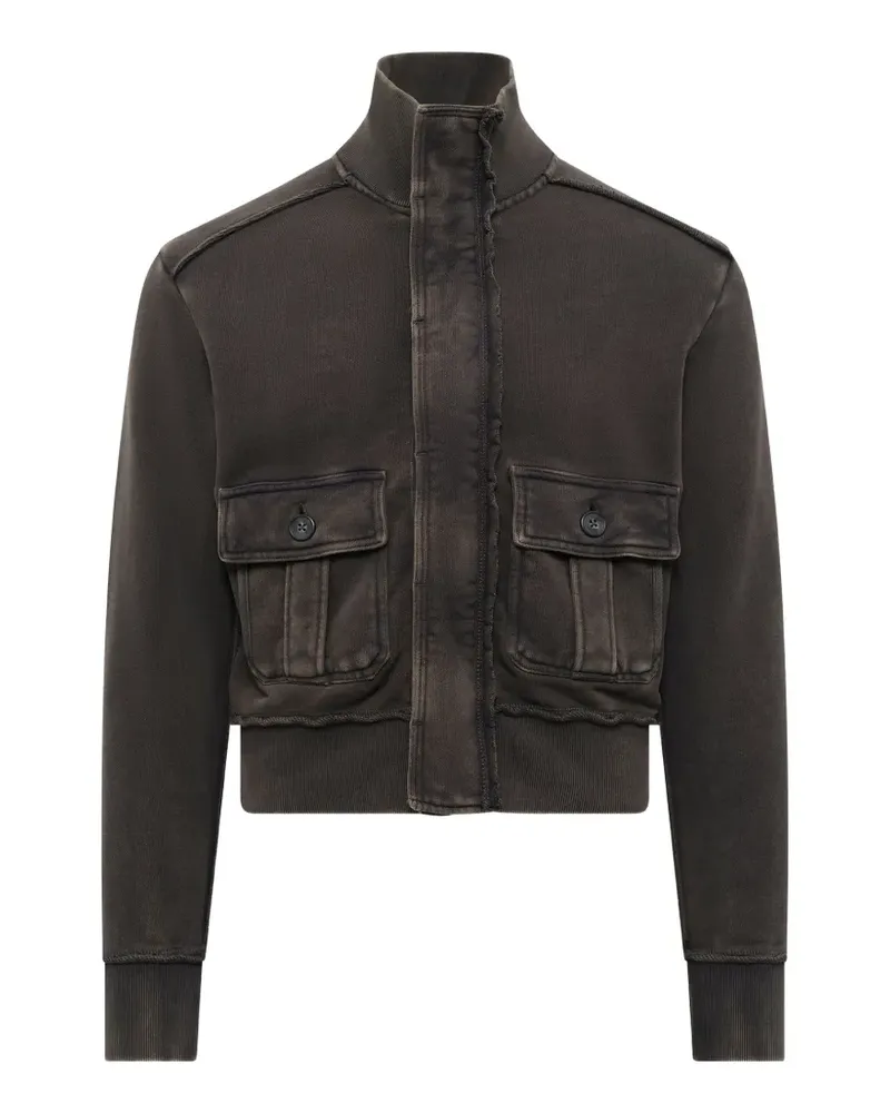 Entire Studios Supply zip-up jacket - Schwarz Schwarz