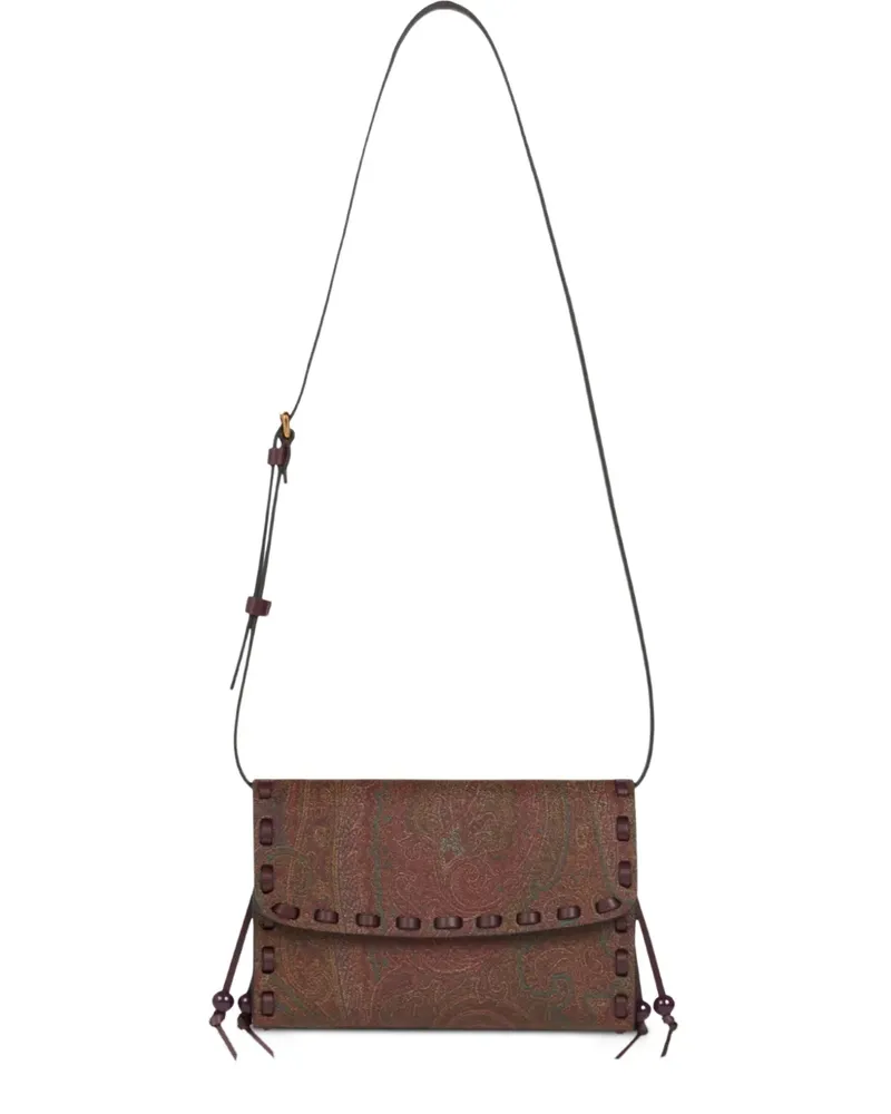 Etro Clutch mit Paisleymuster - Braun Braun