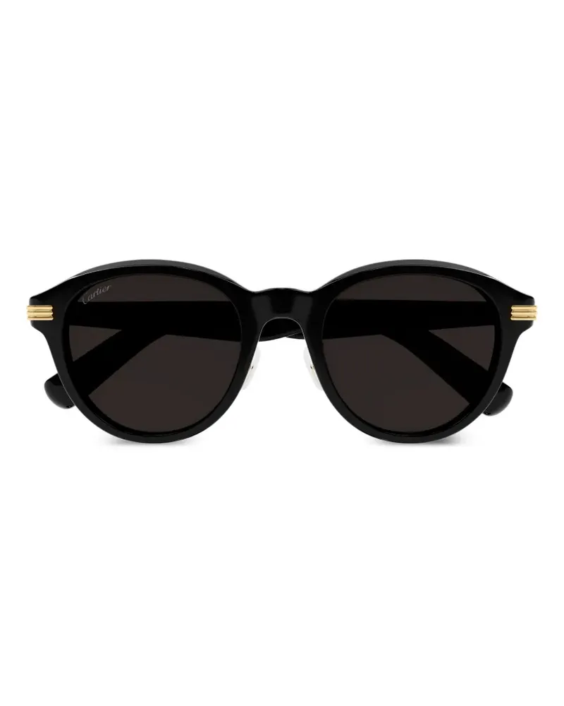 Cartier Première de Cartier round-frame sunglasses - Schwarz Schwarz