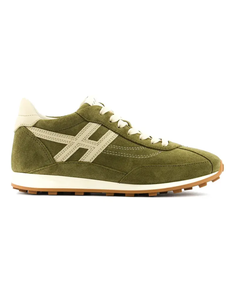 Hogan Athletic Sneakers aus Wildleder - Grün Grün