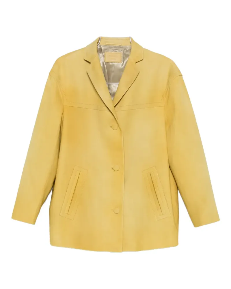 Prada lambskin jacket - Gelb Gelb