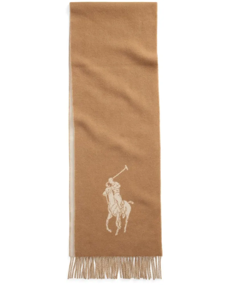 Ralph Lauren Polo Pony Schal - Braun Braun