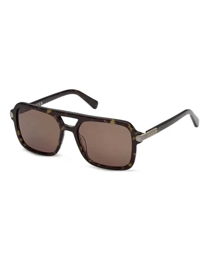 adidas Sonnenbrille in Schildpattoptik - Braun Braun