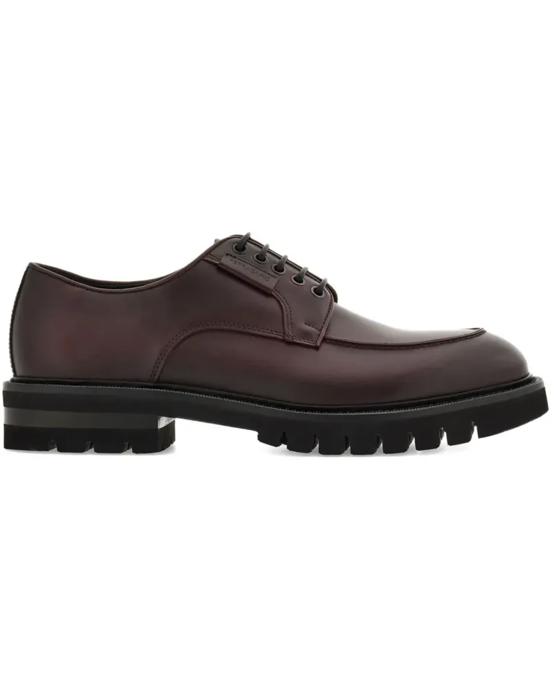 Ferragamo Derby-Schuhe mit Schnürung - Braun Braun