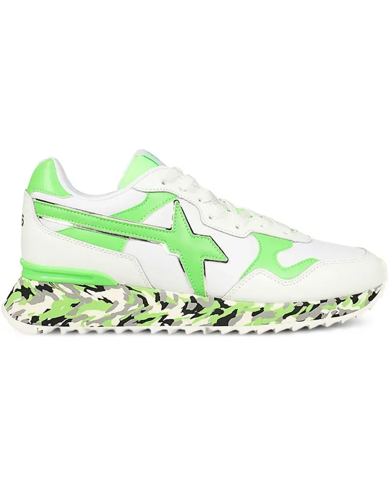 W6YZ Sneakers mit Camouflagemuster - Weiß Weiß