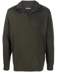 Barbour Pullover mit Reißverschluss Grün