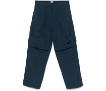 Cargohose mit Linsen-Detail - Blau