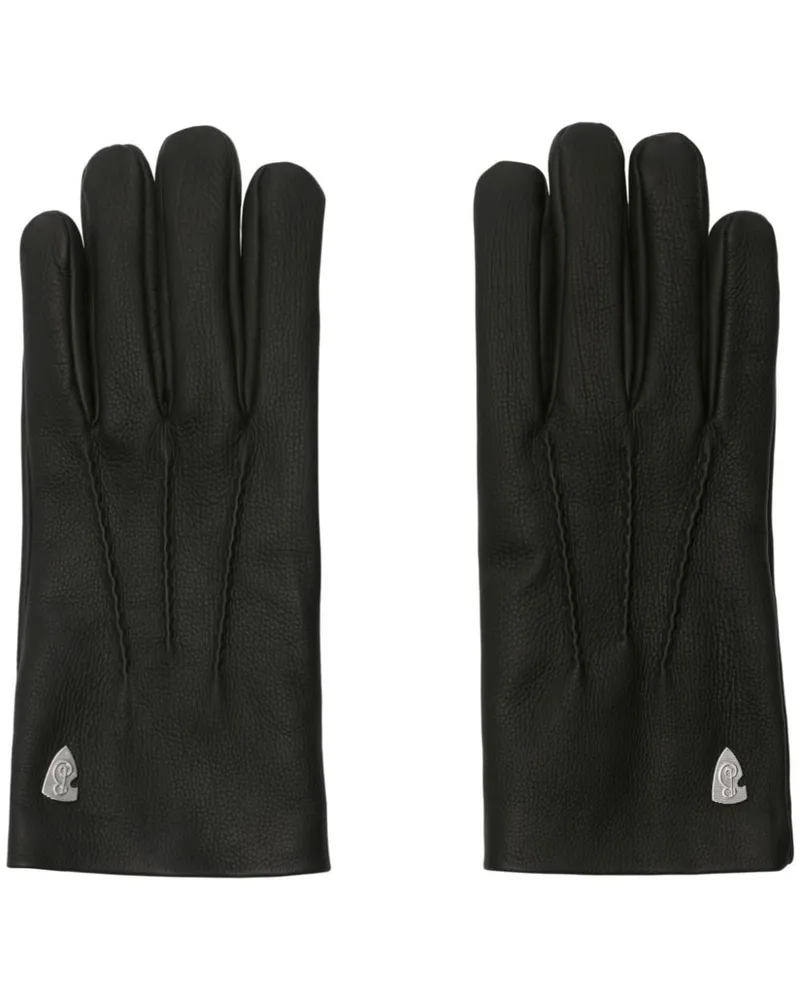 Burberry Handschuhe aus Leder - Schwarz Schwarz