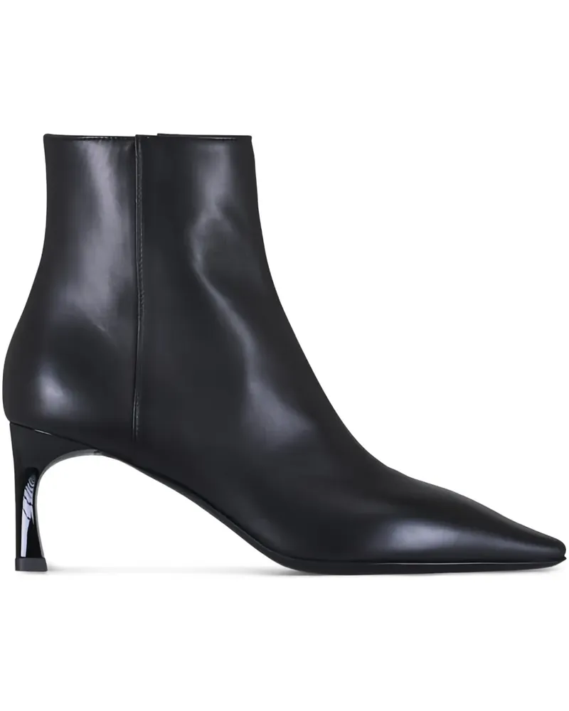 Attilio Giusti Leombruni Stiefel mit spitzer Kappe 60mm - Schwarz Schwarz