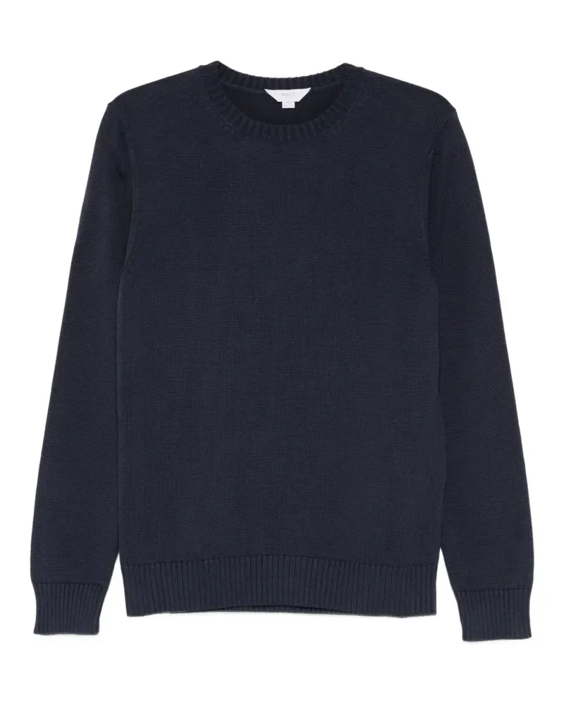 Malo crew-neck sweater - Blau Blau