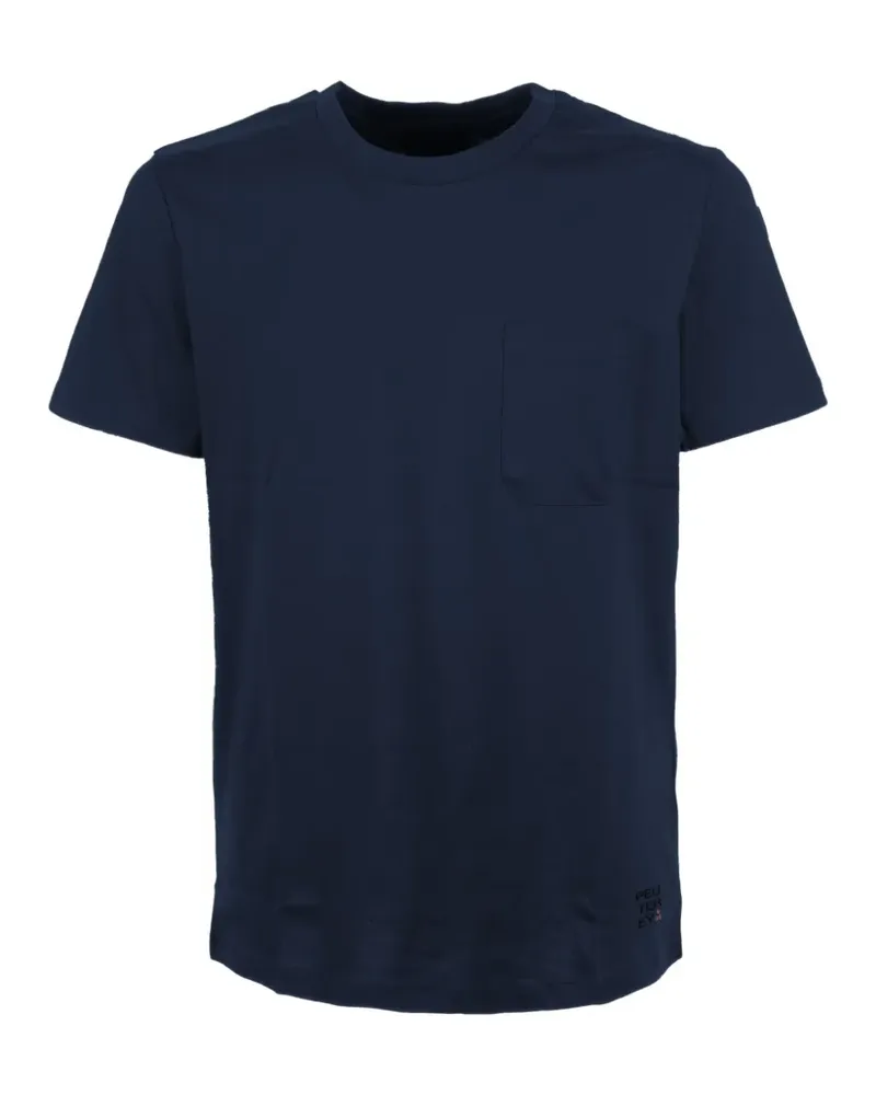 Peuterey patch-pocket T-shirt - Blau Blau