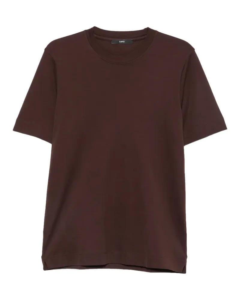 Sapio crew-neck T-shirt - Braun Braun