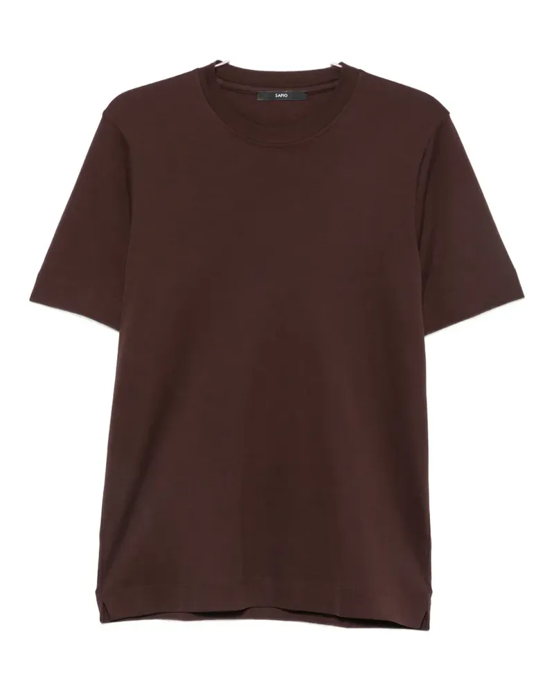 Sapio crew-neck T-shirt - Braun Braun