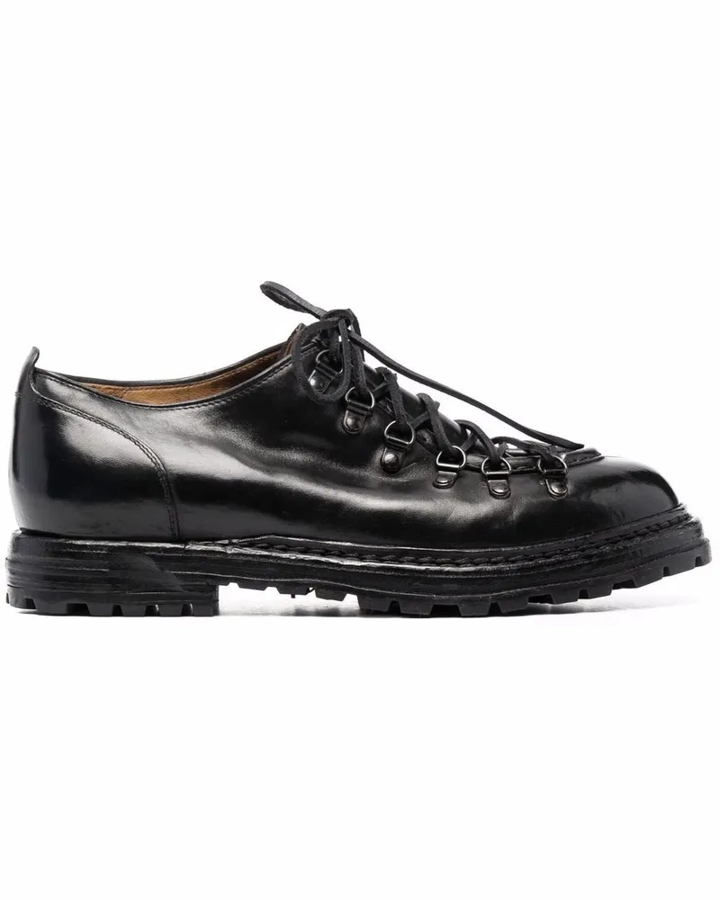 Officine Creative Italia Artik Derby-Schuhe - Schwarz Schwarz