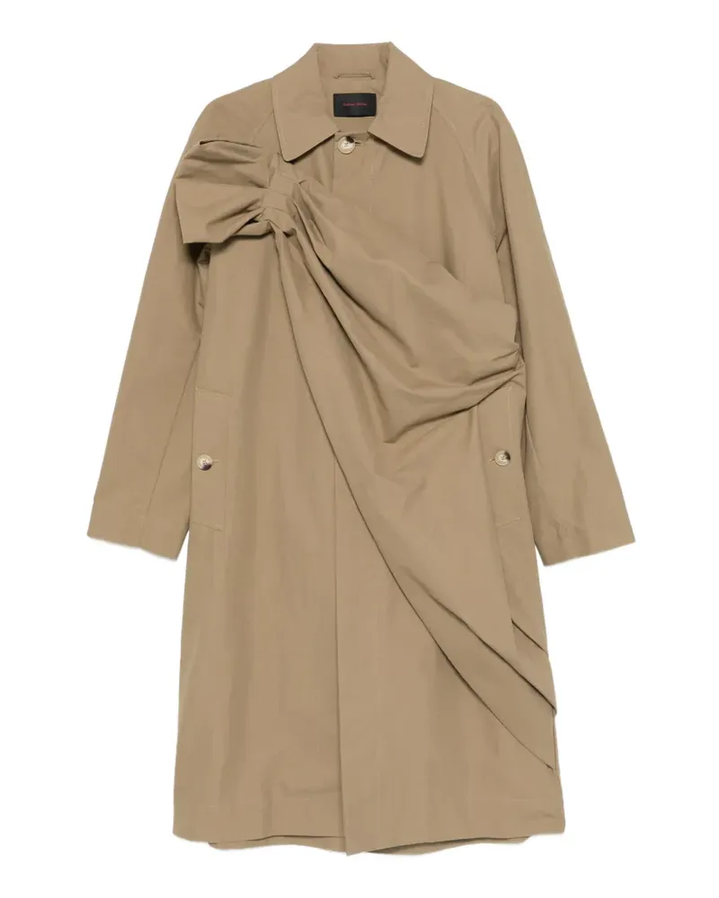 Simone Rocha Mantel mit Schleifendetail - Nude Nude