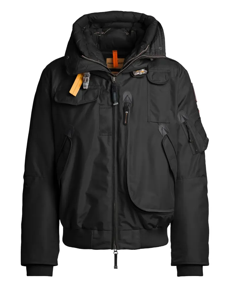 Parajumpers Bomberjacke mit Kapuze - Schwarz Schwarz