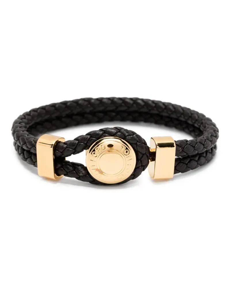 Tom Ford Gewebtes Armband - Schwarz Schwarz