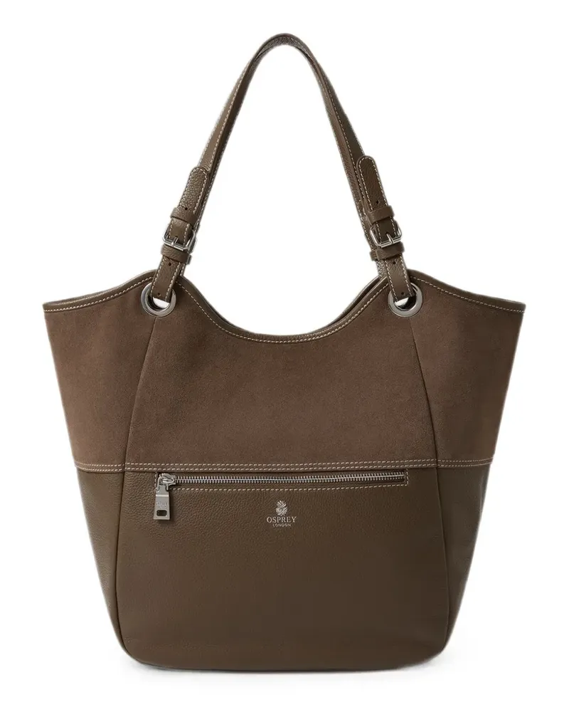 Osprey Woodstock leather tote bag - Braun Braun