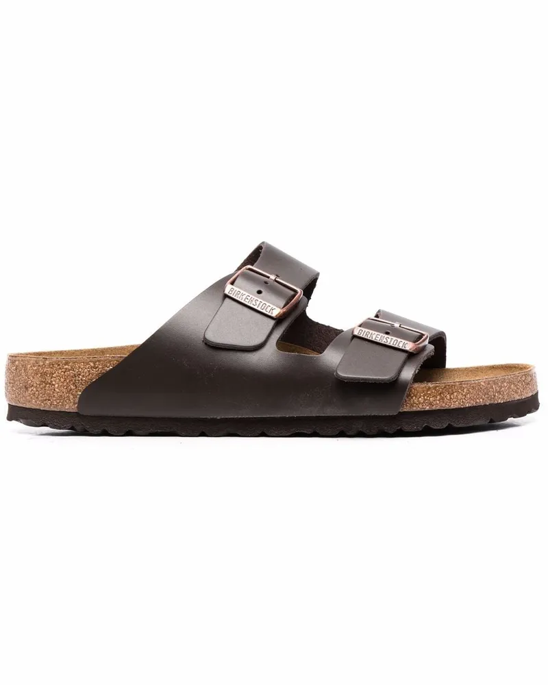 Birkenstock Arizona Pantoletten - Braun Braun