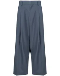 kolor Klassische Bundfaltenhose Blau