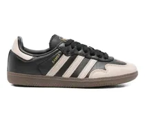 Samba Sneakers mit Schnürung - Schwarz