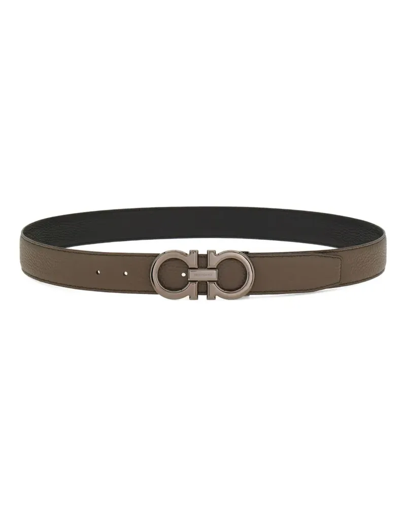 Ferragamo Wendbarer Ledergürtel - Braun Braun