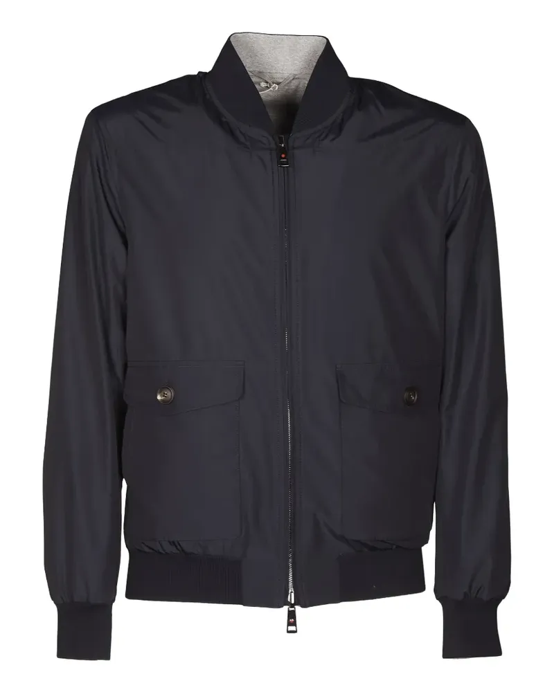 KIRED Jacke mit geknöpften Taschen - Blau Blau