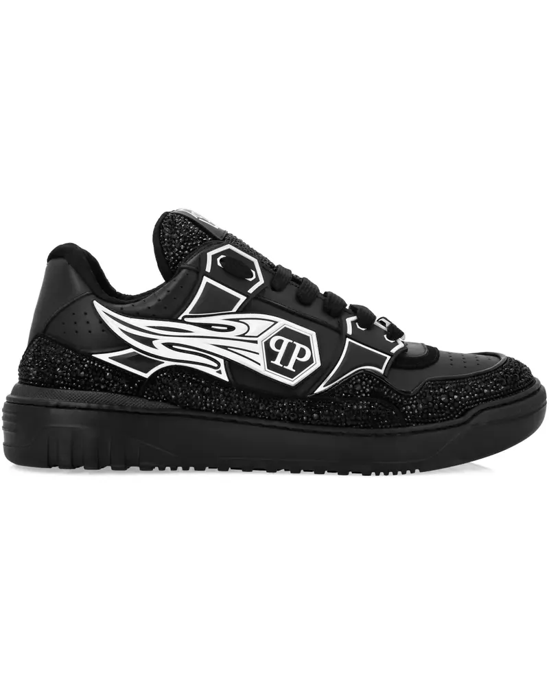 Philipp Plein Moon Walker Sneakers - Schwarz Schwarz