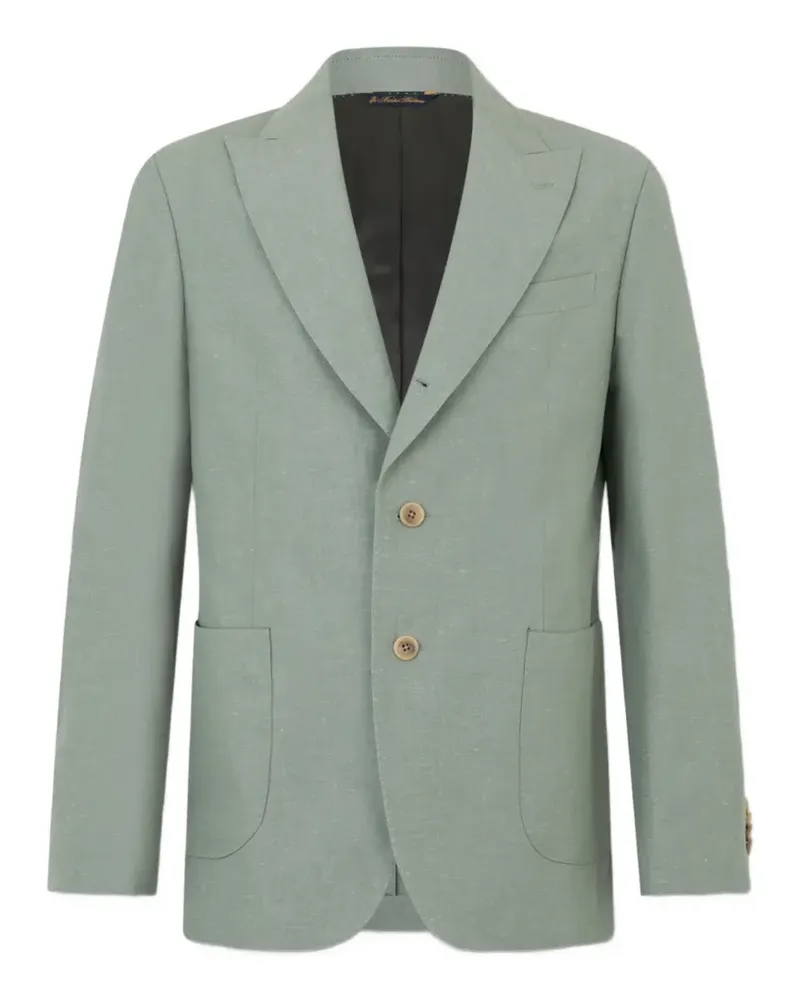 Brooks Brothers Sakko mit eingefassten Taschen - Grün Grün