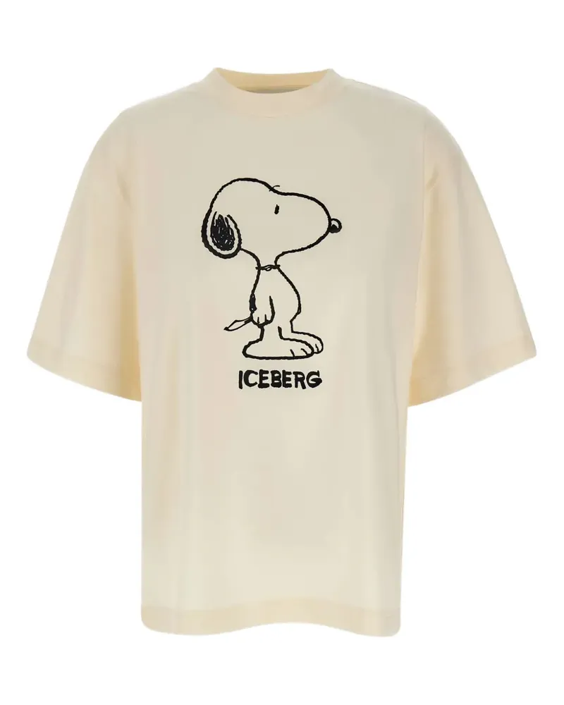 Iceberg T-Shirt mit Snoopy-Print - Nude Nude