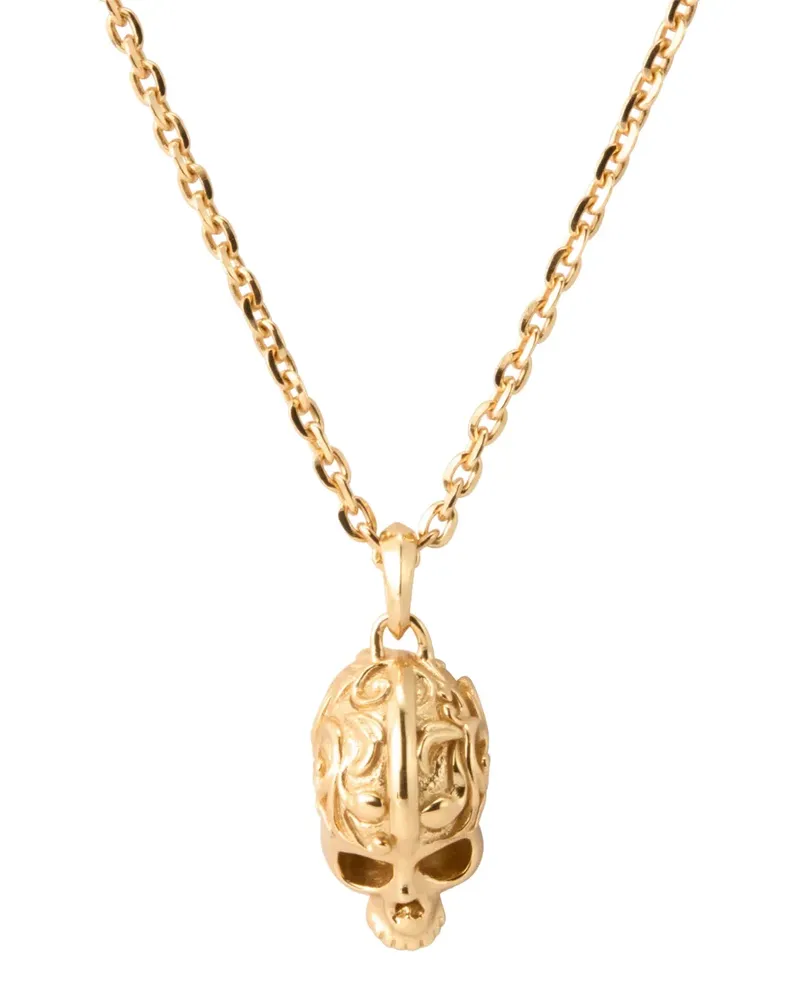 Emanuele Bicocchi large Skull necklace - Gold Gold
