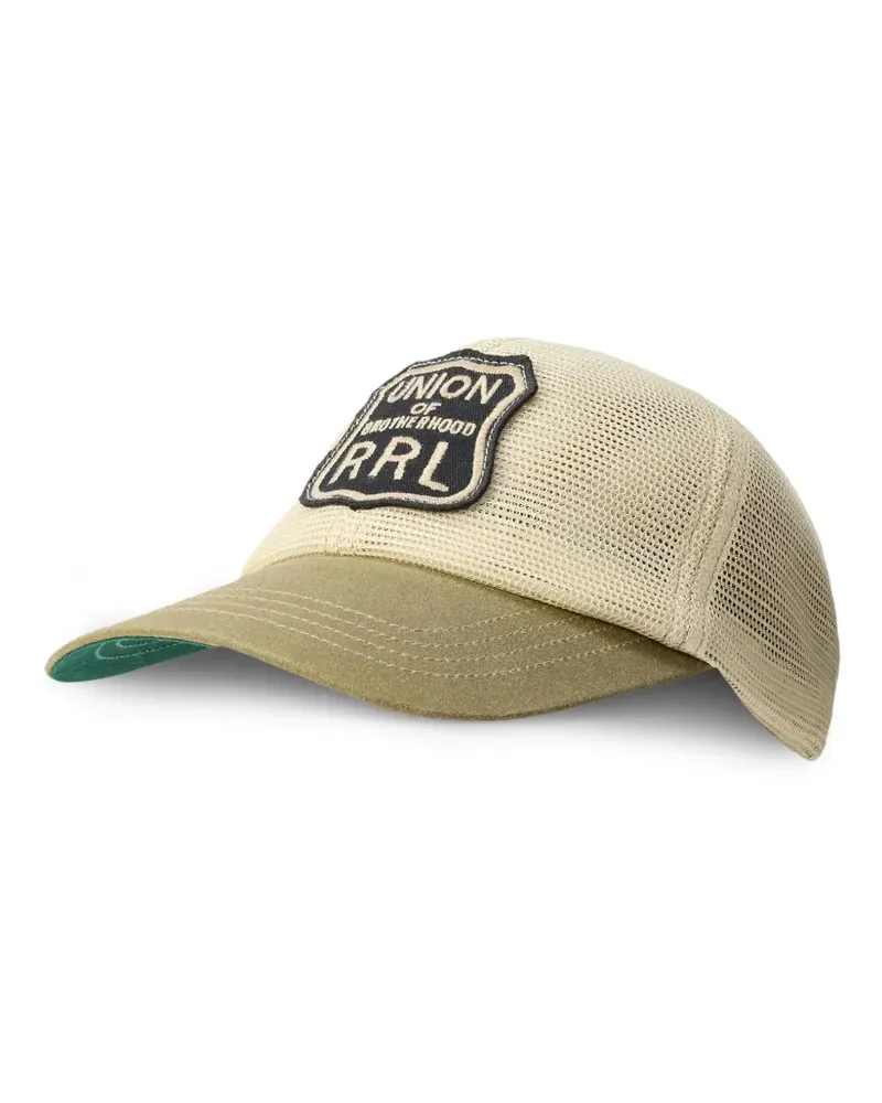 Ralph Lauren Mesh-Baseballkappe mit Logo-Patch - Nude Nude