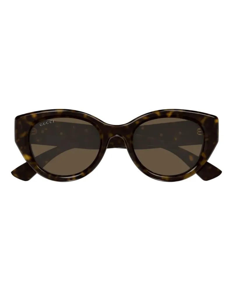 Gucci rounded sunglasses - Braun Braun