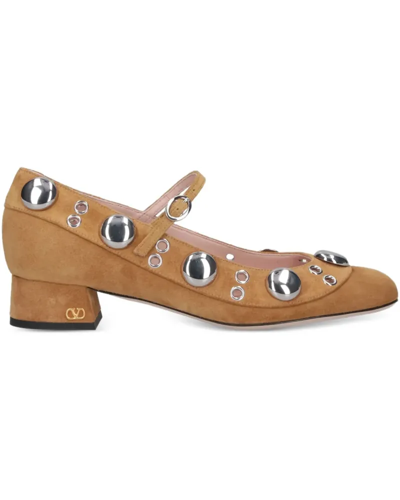 Valentino Garavani Nellcôte Pumps 0mm - Braun Braun