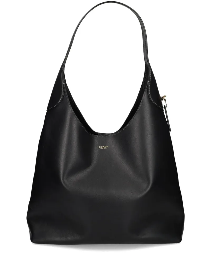 Coach Brooklyn Schultertasche - Schwarz Schwarz