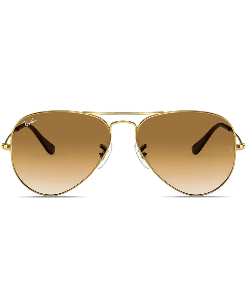 Ray Ban Getönte RB3025L Pilotenbrille - Gold Gold