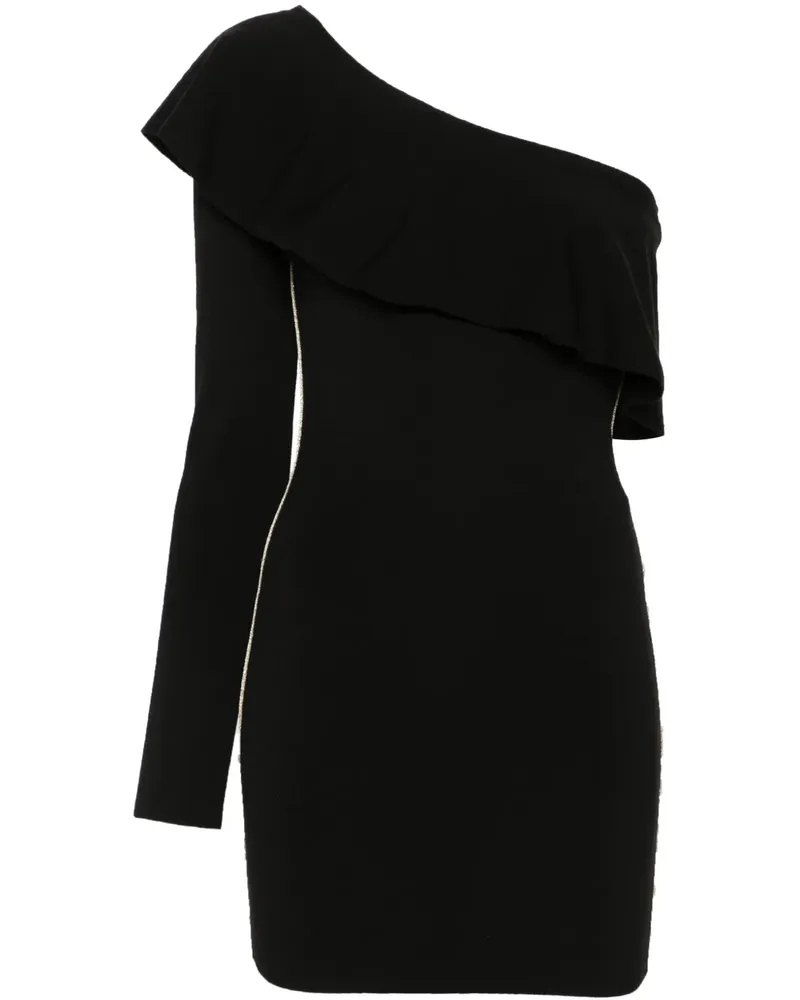 Emilio Pucci Einschultriges Minikleid - Schwarz Schwarz