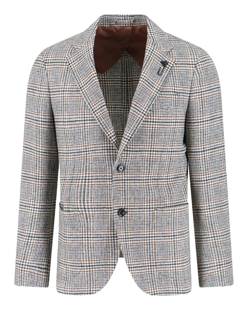 LARDINI single-breasted blazer - Grau Grau