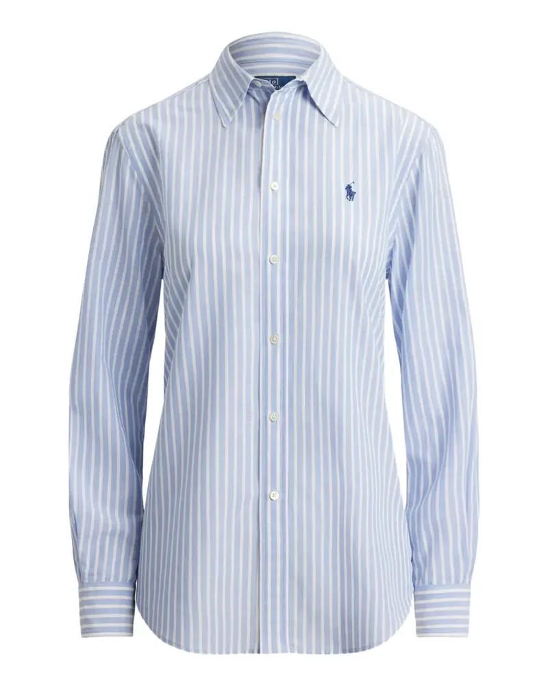 Ralph Lauren Gestreiftes Hemd - Blau Blau
