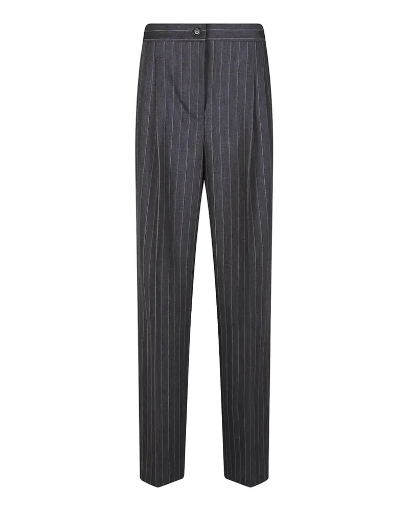 Pinko pinstripe pleated trousers - Grau Grau