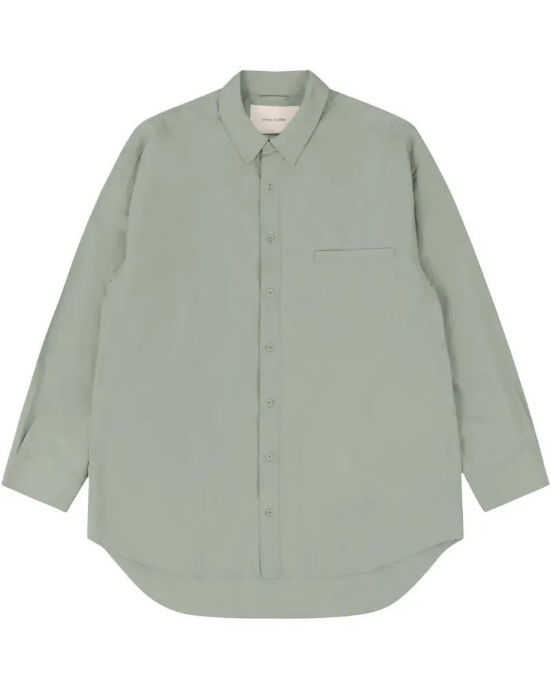 Entire Studios Hemd im Oversized-Look - Grün Grün